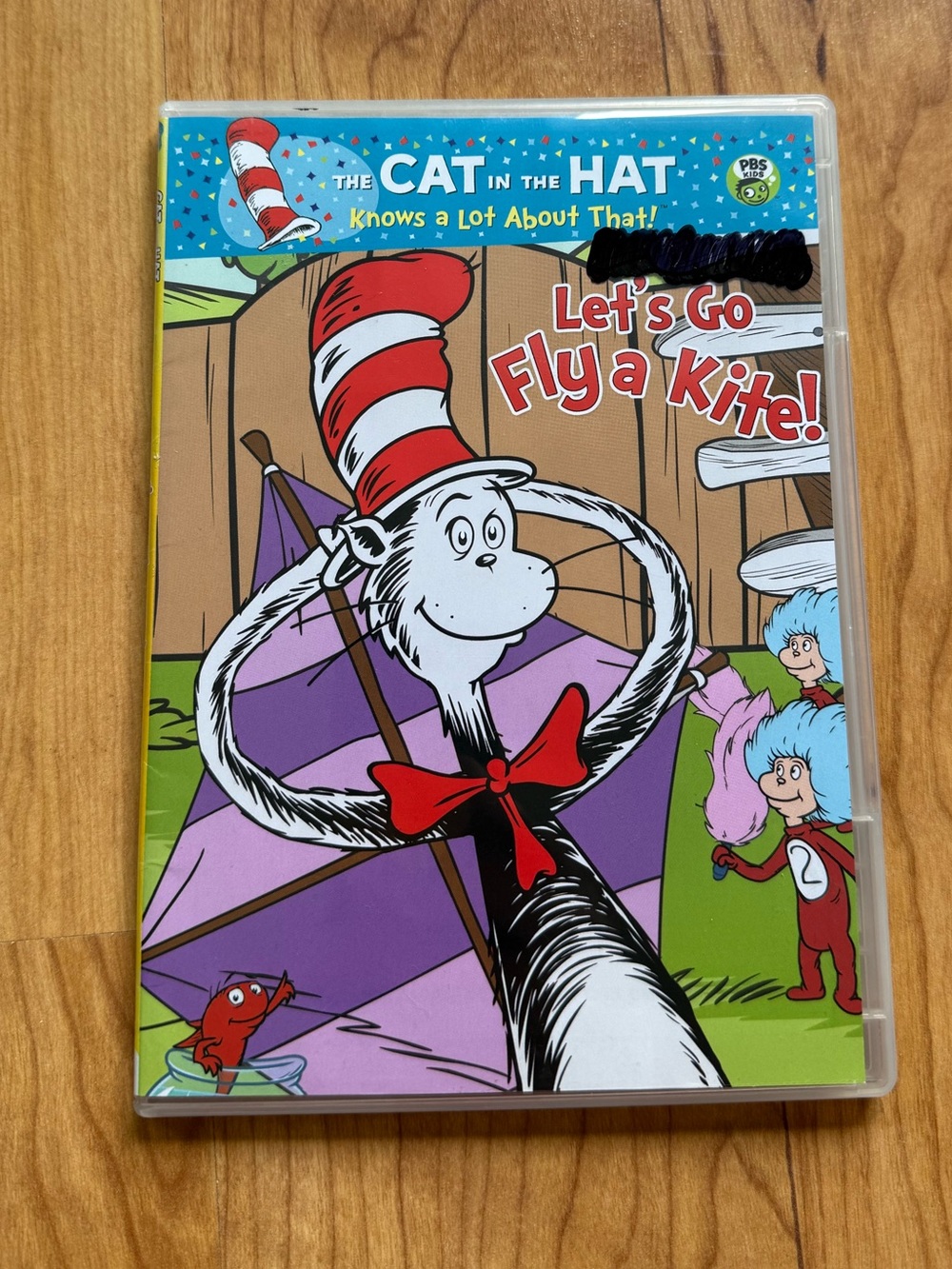 Cat in the Hat Let’s Go Fly a Kite! DVD